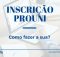 inscrição prouni